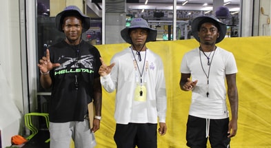 LSU WR commits Tristen Keys, Jabari Mack, and Kenny Darby (Photo: Shea Dixon/On3)
